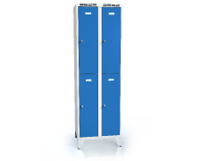  Divided cloakroom locker ALDOP with feet 1920 x 600 x 500